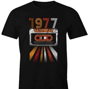 Mens Birthday Retro 70's Vintage Seventies Gift Shirt T-Shirt
